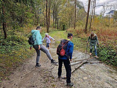 Wanderung der Naturfreunde - Lavant - Waldpfad und Kirchen