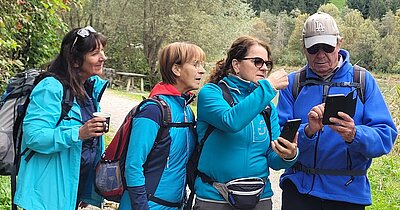 Wanderung der Naturfreunde - Kollreiderweg und Tassenbacher Stausee Umrundung