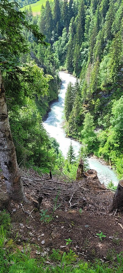 Wanderung der Naturfreunde - Iseltrail von Virgen nach Prägraten