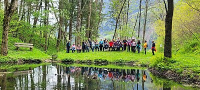 Wanderung der Naturfreunde - Sachsenburg