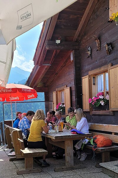 Wanderung der Naturfreunde - Lainacher Kuhalm - Ronahütte