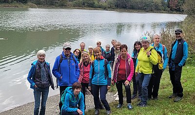 Wanderung der Naturfreunde - Kollreiderweg und Tassenbacher Stausee Umrundung