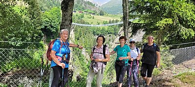 Wanderung der Naturfreunde - Iseltrail von Virgen nach Prägraten