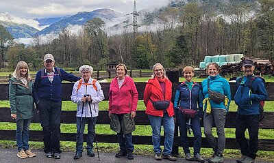 Wanderung der Naturfreunde - Lavant - Waldpfad und Kirchen