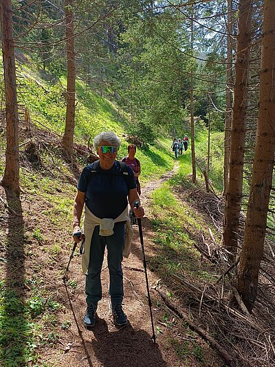 Wanderung der Naturfreunde - KALSER TALRUNDWEG (Abschnitt Hängebrücke, Felsenkapelle)