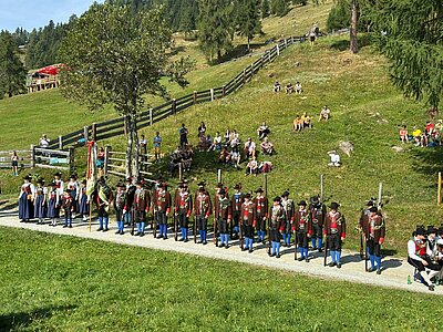 Gedenkmesse der Schützenkompanie am Gemeinde-Ruemitsch