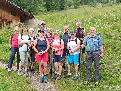 Wanderung der Naturfreunde - Speikbodenhütte - Speikboden