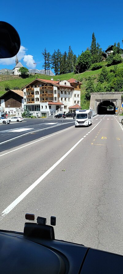 Bus-Rad-Ausflug der Naturfreunde - Reschenpass