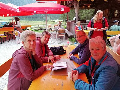 Wanderung der Naturfreunde - Hintersee im Flebertal