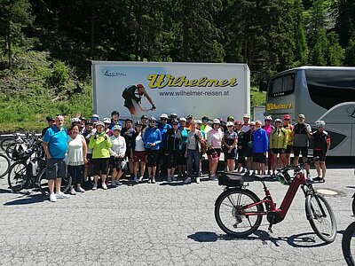 Bus-Rad-Ausflug der Naturfreunde - Reschenpass