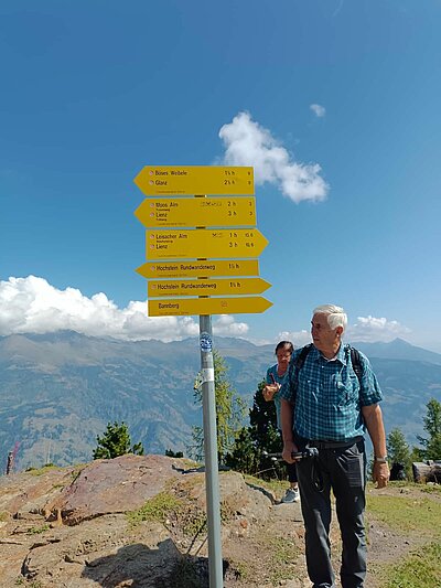 Wanderung der Naturfreunde - Böses Weibele und Hochstein Rundwanderung