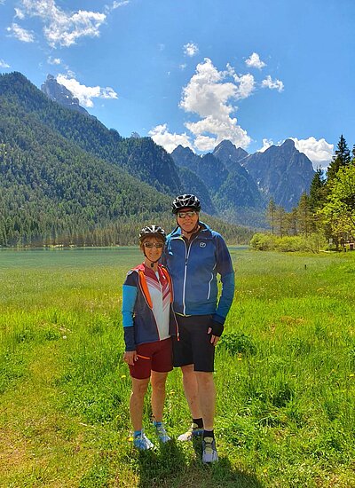 Radausflug der Naturfreunde zum Toblacher See