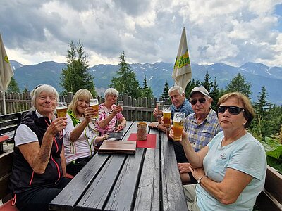 Wanderung der Naturfreunde - Speikbodenhütte - Speikboden