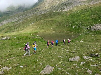 Wanderung der Naturfreunde - Speikbodenhütte - Speikboden