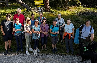 Wanderung der Naturfreunde - Böses Weibele und Hochstein Rundwanderung