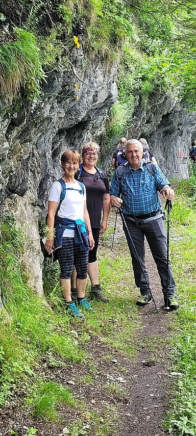 Wanderung der Naturfreunde - PROSSEGGKLAMM MATREI