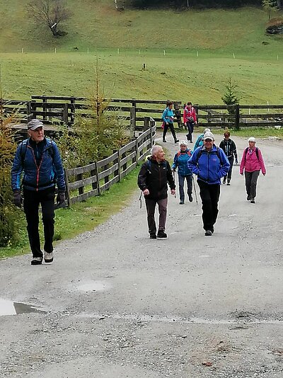 Wanderung der Naturfreunde - Islitzeralm