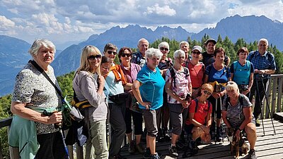 Wanderung der Naturfreunde - Böses Weibele und Hochstein Rundwanderung