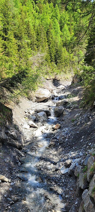 Wanderung der Naturfreunde - KALSER TALRUNDWEG (Abschnitt Hängebrücke, Felsenkapelle)