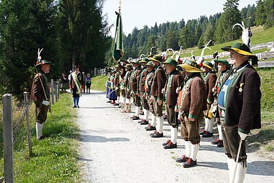 Gedenkmesse der Schützenkompanie am Gemeinde-Ruemitsch