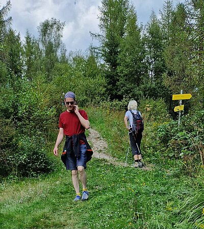 Wanderung der Naturfreunde - Mauthner Alm und Enzianhütte