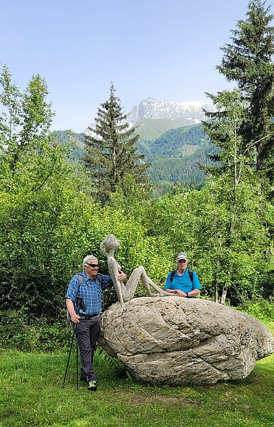 Wanderung der Naturfreunde - Iseltrail von Virgen nach Prägraten