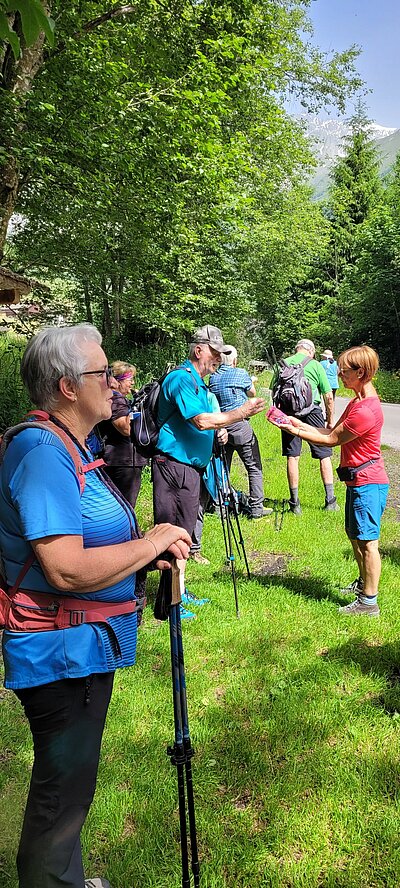 Wanderung der Naturfreunde - Iseltrail von Virgen nach Prägraten