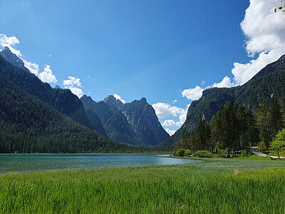 Radausflug der Naturfreunde zum Toblacher See