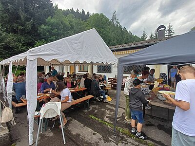 Naturfreunde - Grillen in der Pfister