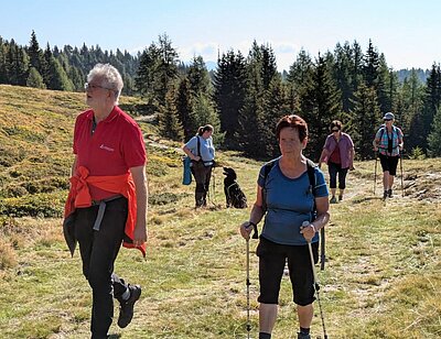 Wanderung der Naturfreunde - Böses Weibele und Hochstein Rundwanderung