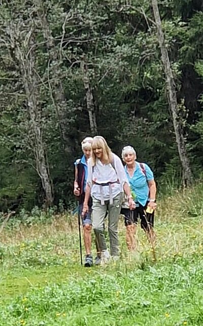 Wanderung der Naturfreunde - Hintersee im Flebertal