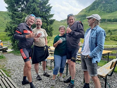 Wanderung der Naturfreunde - Zollnerseehütte - See - Kleiner Trieb