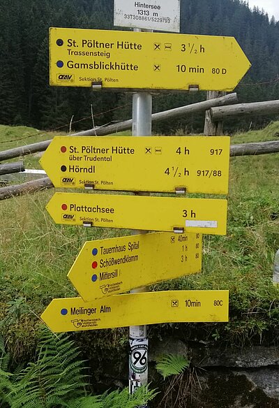 Wanderung der Naturfreunde - Hintersee im Flebertal