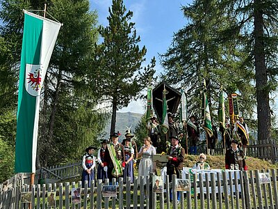 Gedenkmesse der Schützenkompanie am Gemeinde-Ruemitsch