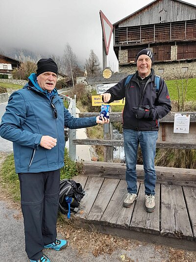 Abschlusswanderung Maria Trost Stöckl-Oberlienz-Patriasdorf usw.