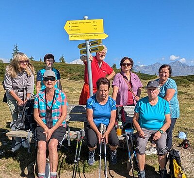 Wanderung der Naturfreunde - Böses Weibele und Hochstein Rundwanderung