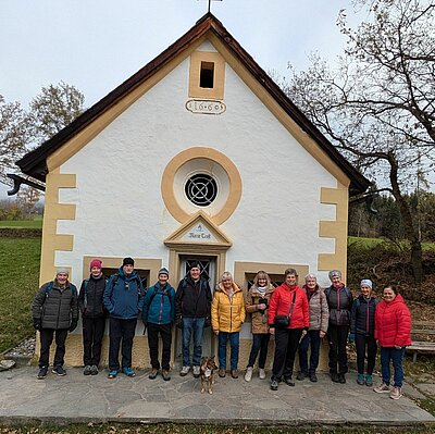 Abschlusswanderung Maria Trost Stöckl-Oberlienz-Patriasdorf usw.