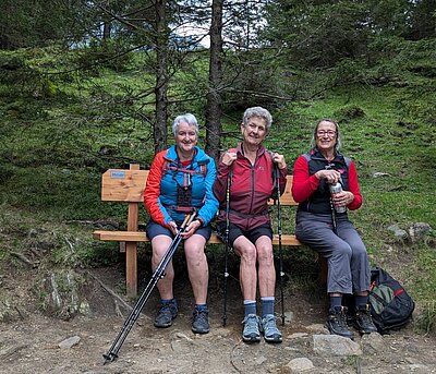 Wanderung der Naturfreunde - Hintersee im Flebertal