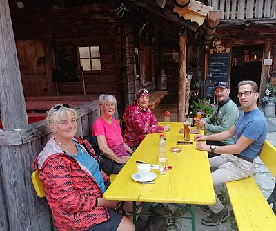 Wanderung der Naturfreunde - Hintersee im Flebertal