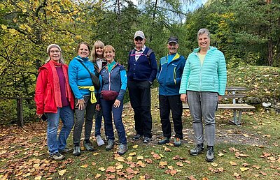 Wanderung der Naturfreunde - Lavant - Waldpfad und Kirchen