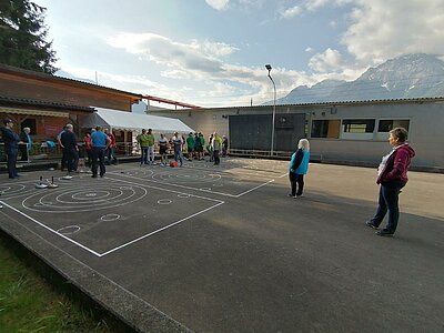 Turnier der Stockschützen