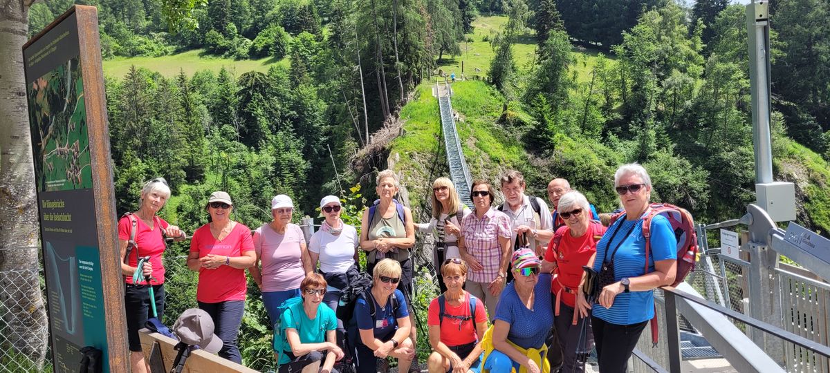 Wanderung der Naturfreunde - Iseltrail von Virgen nach Prägraten