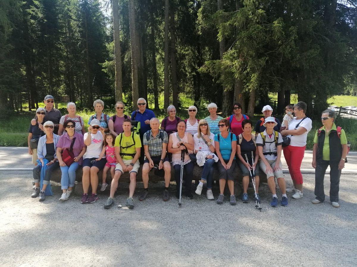 Ausflug der Naturfreunde - Staller Sattel - Antholzersee (Umrundung) - Pizza essen