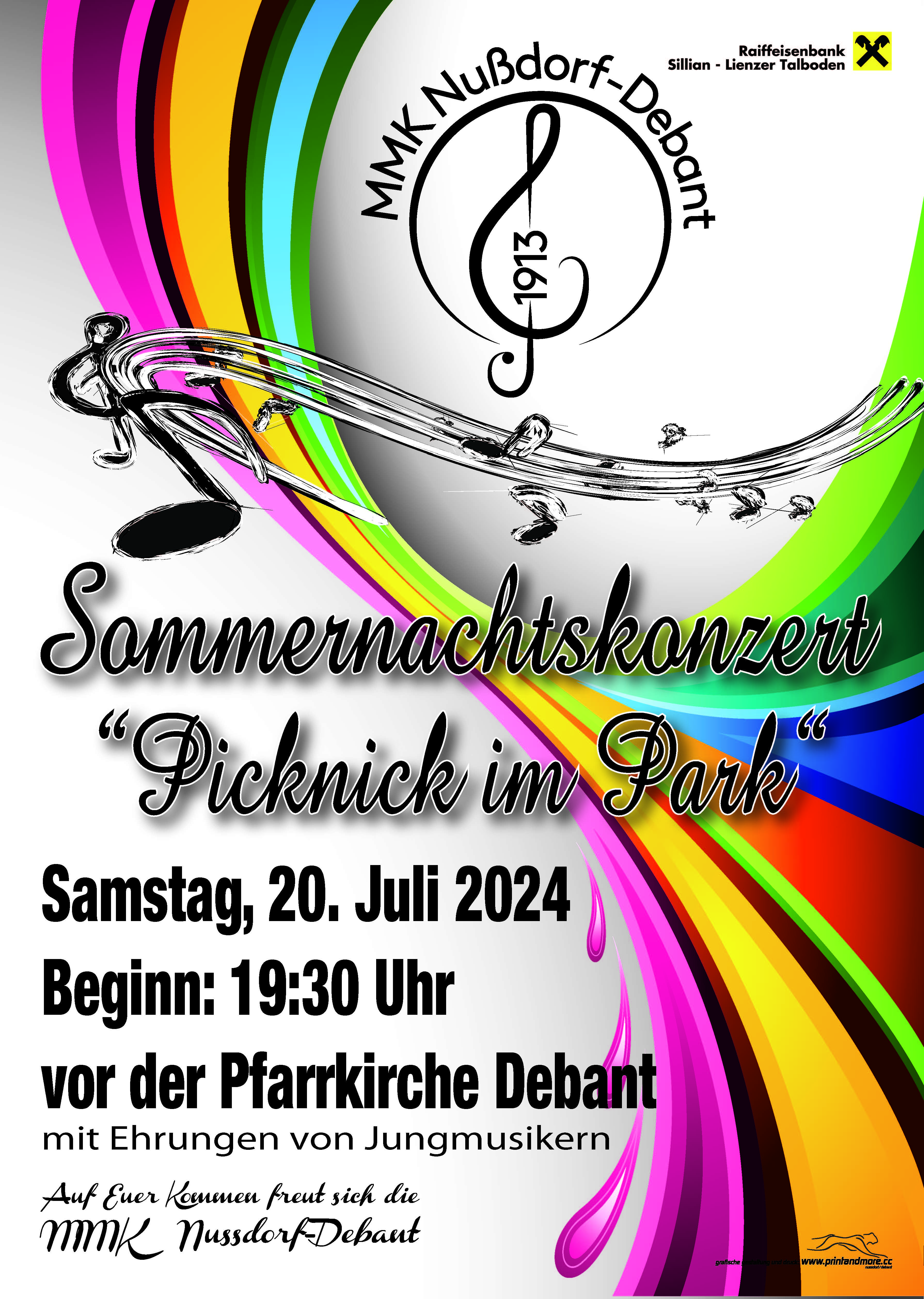 Picknick-Konzert der Marktmusikkapelle