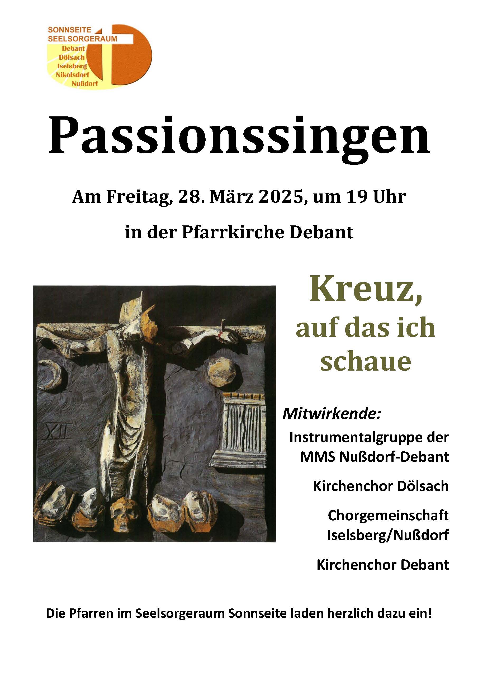 Passionssingen in der Pfarrkirche Debant