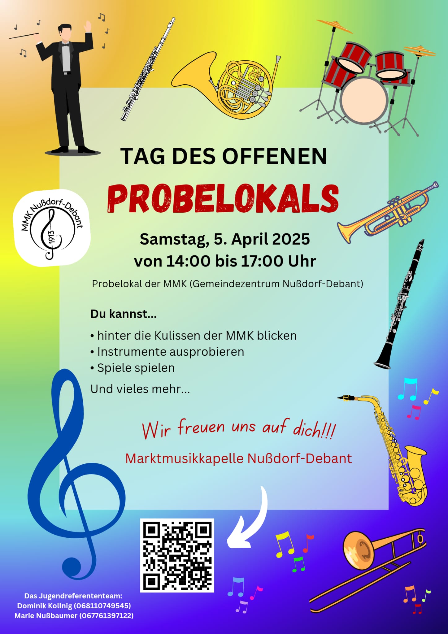 Tag des offenen Probelokals der Marktmusikkapelle Nußdorf-Debant